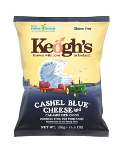 Keogh's Blue Cheese and Onions 125gr