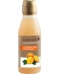 Kalamata Papadimitriou, White Balsamic Cream Orange & Lemon, 250ml