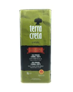 Terra Creta - Estate Εξαιρετικά Παρθένο Ελαιόλαδο ΠΟΠ Κολυμβάρι 5Lt