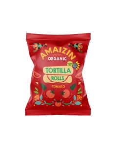 Amaizin - Tortillia Rolls Tomato ORG 100gr