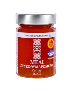 Stathakis Family - Cretan Honey From Pine and Thyme PDO Crete, 450 gr