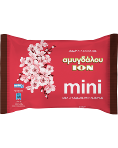 ION Amygdalou - Mini Milk Chocolate with Almonds 350gr