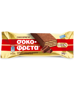 ION Chocofreta - Milk Chocolate Wafer 38gr