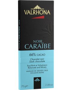 Valrhona - Dark Chocolate Caraibe 66% 70gr