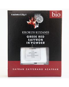 Krokos Kozanis - Greek Red Saffron in Powder (ORG)